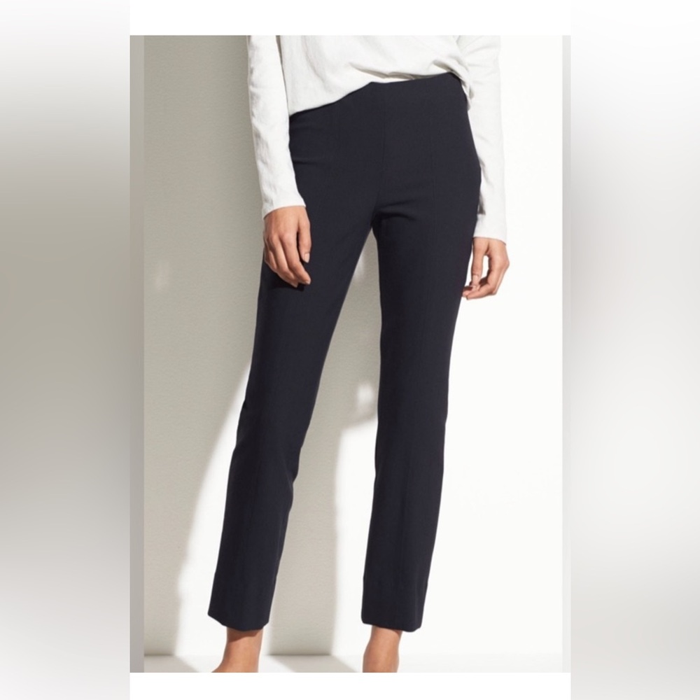 Vince Stitch Front Seam Ponte Legging in Coastal